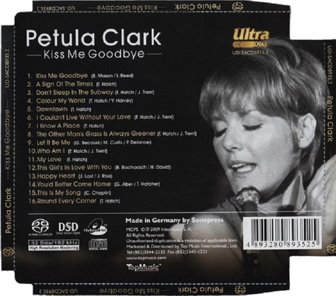 [] <wbr>Petula <wbr>Clark <wbr>-Kiss <wbr>Me <w ...