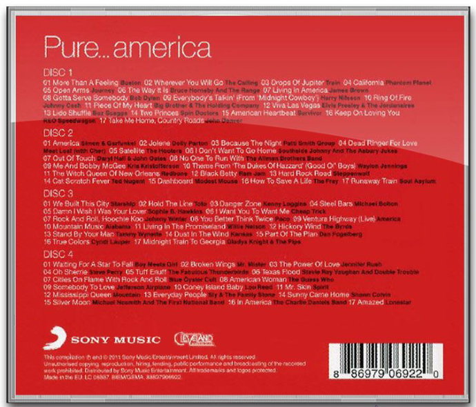 ȺǡPure...America 4CD-2014 [FLAC+CUE ]